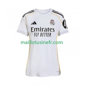 Maillot de Foot Real Madrid Domicile 2025-26 - Femme